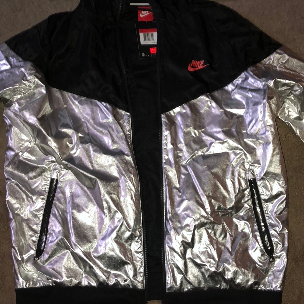 Nike foil windbreaker